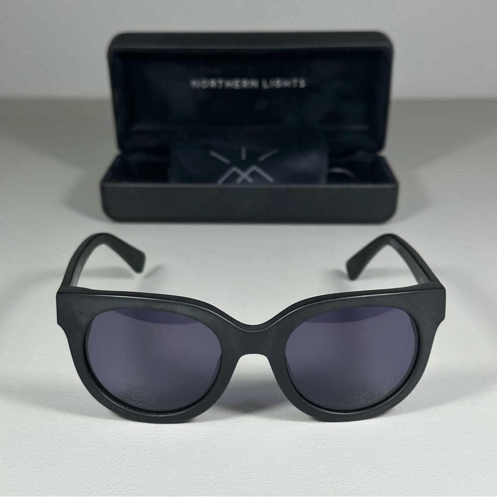 NORTHERN LIGHTS NL-14 49_21 135 Black Sunglasses